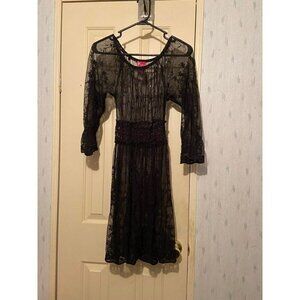 𝅺up by Ultra Pink Juniors Size Small Black Dress